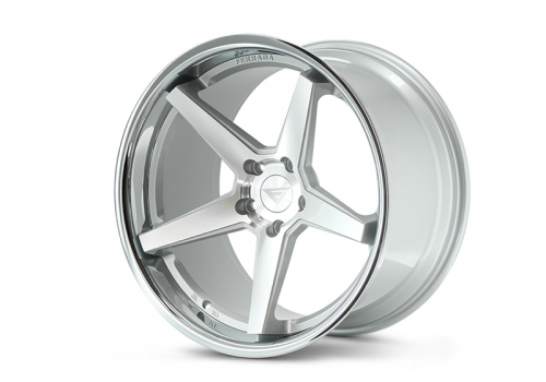  wheels - Ferrada FR3 Machine Silver/Chrome Lip