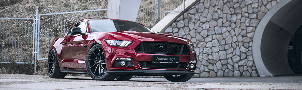 Realizacje - PremiumFelgi.pl Ford Mustang GT 5.0 | Vossen CVT | 20" - PremiumFelgi